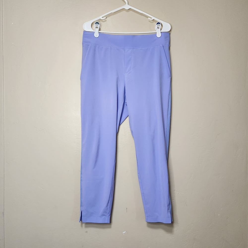 Athleta Brooklyn Ankle Pant Purple Womens Size 8 Petite
